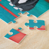 Puzzle Chats de maison Tuxedo (Côté)