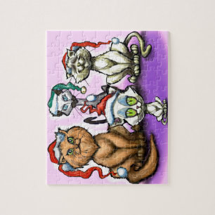 Puzzle Chats de Noël