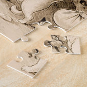 Puzzle Chats Décorant L'Arbre De Noël Par Louis Wain (Côté)