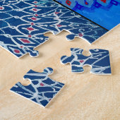 Puzzle Chats décoratifs de Louis Wain (Côté)