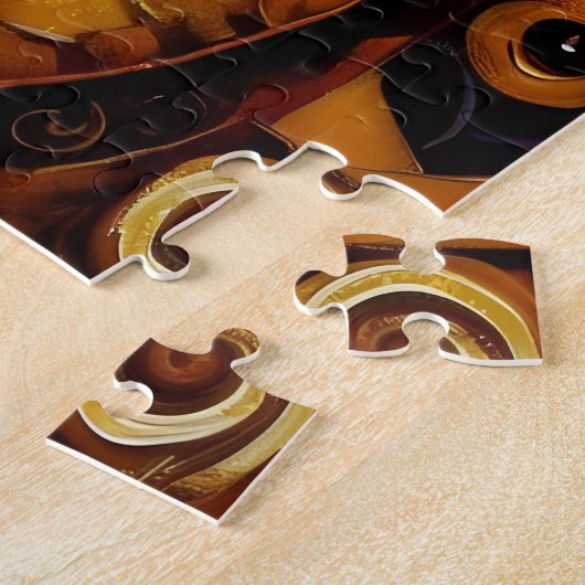 Puzzle Chats du soleil (Côté)