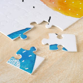 Puzzle Chats et amis à l'aquarelle (Côté)