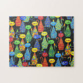 Puzzle Chats et souris colorés (Horizontal)