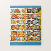 Puzzle chats heureux (Vertical)