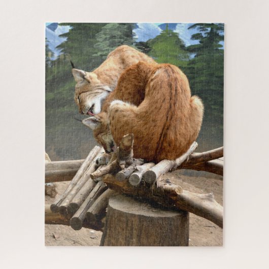 Puzzle Chats Lynx (Vertical)