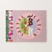 Puzzle Chats mignons drôles (Horizontal)