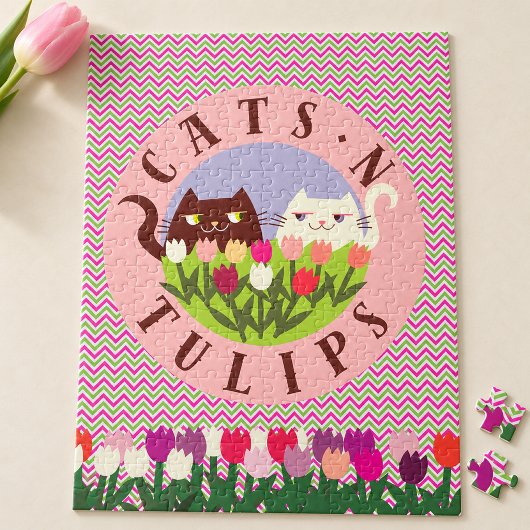 Puzzle Chats mignons drôles