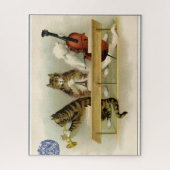 Puzzle "Chats musicaux" (Vertical)