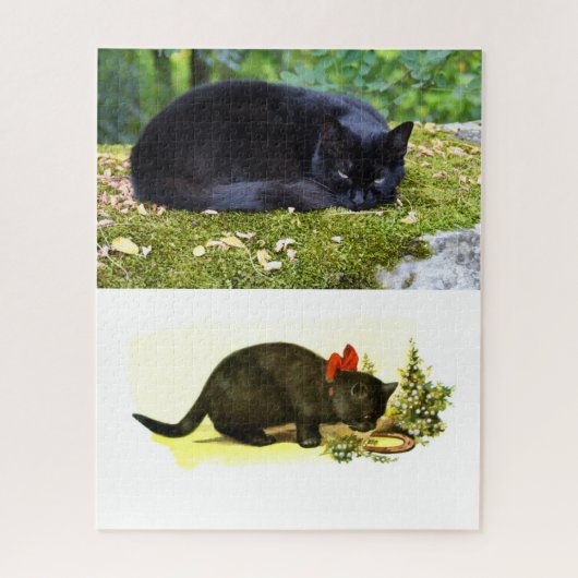 Puzzle Chats noirs (Vertical)