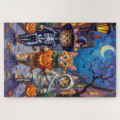 Puzzle Chats Persans Trick-or-Treating Costumes d'Hallow (Horizontal)