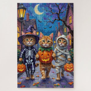 Puzzle Chats Persans Trick-or-Treating Costumes d'Hallow