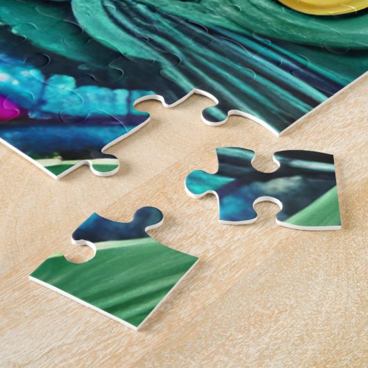 Puzzle Chats psychédéliques (Côté)