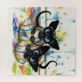 Puzzle Chats siamois par Bihrle (Horizontal)