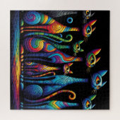 Puzzle Chats vibrants (Horizontal)