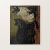 Puzzle Chats vintages Chats Noir Manx Siamese (Vertical)