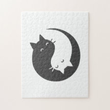 Chats yin et yang mandala - Choisissez le colo arr