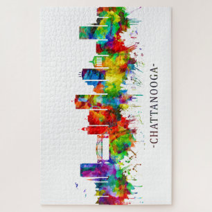 Puzzle Chattanooga Tennessee Skyline