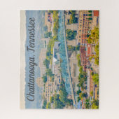 Puzzle Chattanooga, Tennessee Skyline Photo (Vertical)