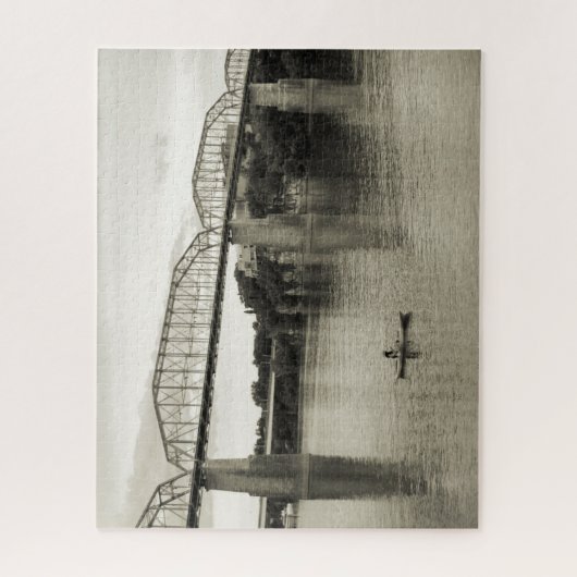 Puzzle Chattanooga, TN - Pont Walnut Street 16x20 (Vertical)