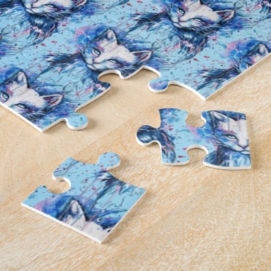 Puzzle Chatte (Côté)