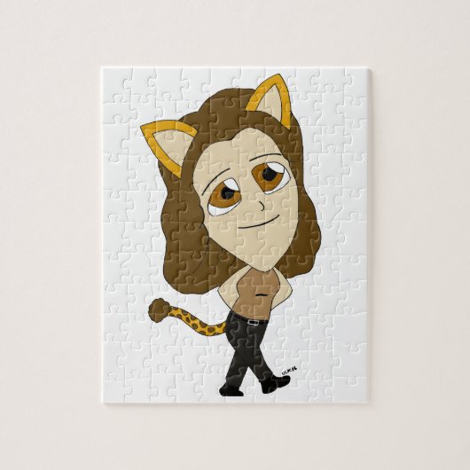 Puzzle chatte chibi (Vertical)
