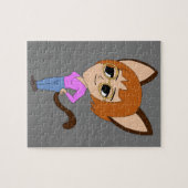 Puzzle chatte chibi  (Horizontal)