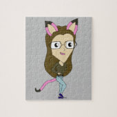 Puzzle chatte chibi (Vertical)