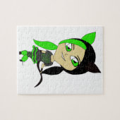 Puzzle chatte chibi  (Horizontal)