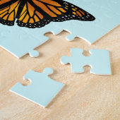 Puzzle Chatte Fée Blanche Fantastique Champignon Bleu Cap (Côté)