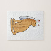 Puzzle Chatte fiancée voilée (Horizontal)