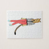 Puzzle chatte fille (Horizontal)