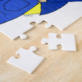 Puzzle chatte fille (Côté)