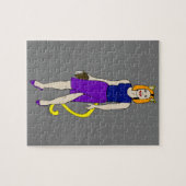 Puzzle chatte fille (Horizontal)