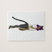 Puzzle chatte fille (Horizontal)