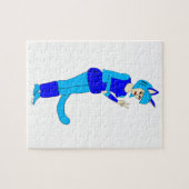 Puzzle chatte fille (Horizontal)