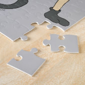 Puzzle chatte fille (Côté)