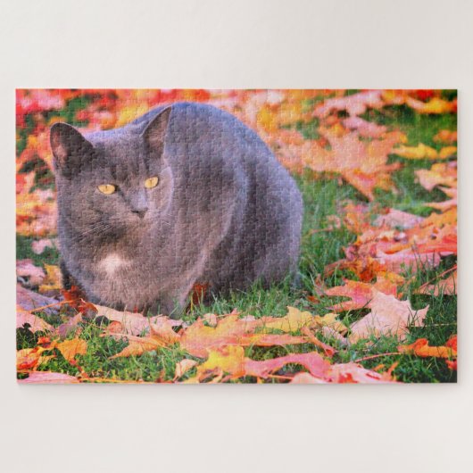 Puzzle Chatte grise (Horizontal)