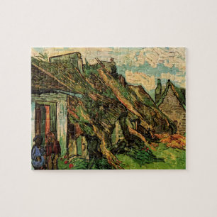 Puzzle Chaumières en grès par Vincent van Gogh
