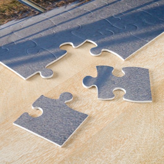 Puzzle Chaussée de Dunedin, reliée à l'île de lune de (Côté)