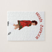 Puzzle Chaussure molle danseur irlandais en rouge (Horizontal)