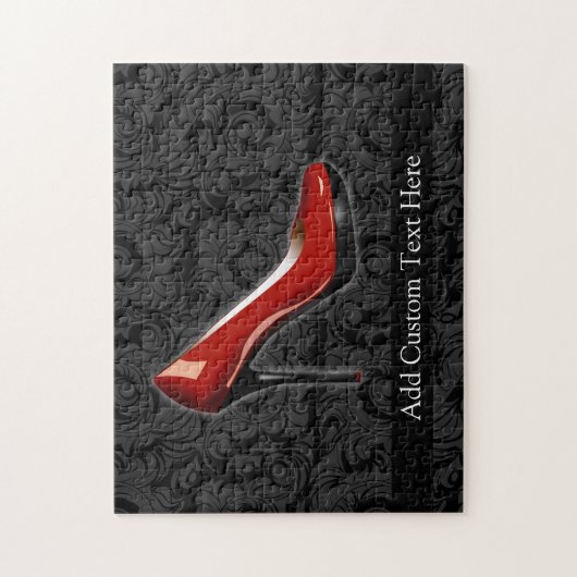 Puzzle Chaussure rouge Sassy (Vertical)