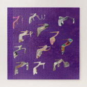 Puzzle Chaussures à talon élevé Collage Stiletto Jigsaw P (Horizontal)