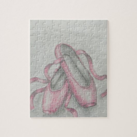 Puzzle chaussures de ballet (Vertical)