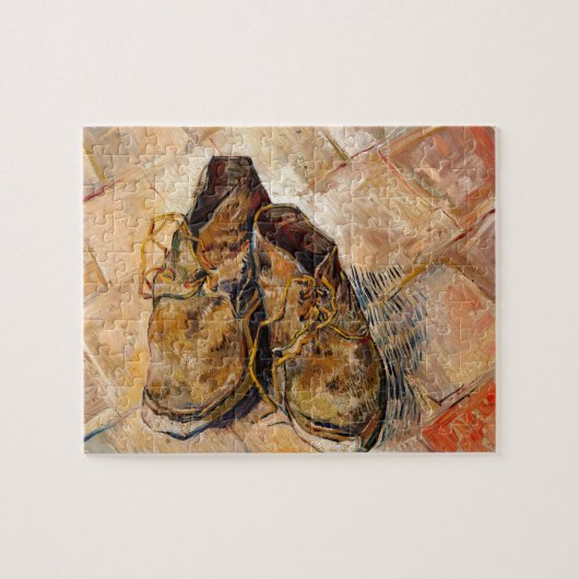 Puzzle Chaussures de Van Gogh Peinture Art (Horizontal)