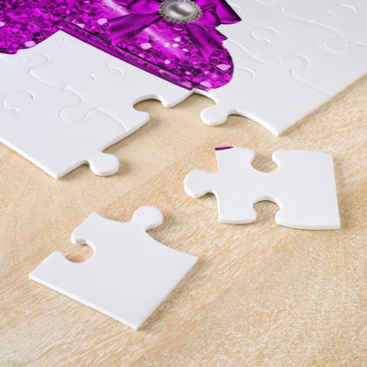 Puzzle Chaussures haute talon Stileto Parties scintillant (Côté)