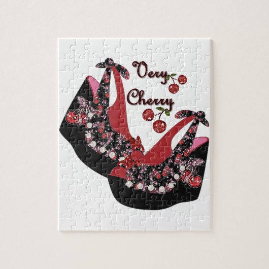Puzzle Chaussures RAB Rockabilly Very Cherry (Vertical)