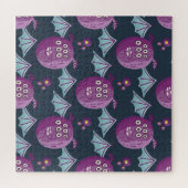 Puzzle Chauves-souris Monster : Cartoon Vintage (Horizontal)