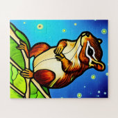 Puzzle Cheeky, Jouant Chipmunk Pal (Horizontal)
