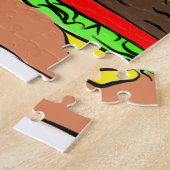 Puzzle Cheeseburger (Côté)