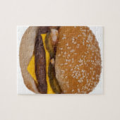 Puzzle Cheeseburger Sur Le Sesame Seed Bun (Horizontal)